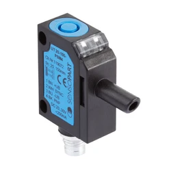 Ultrazvuk.sním.,miniat.,zvukovod,analog 4až20mA, 20 až 140 mm,kon. M8/4 pin,693-11015