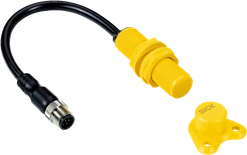 Bezp. RFID snímač M18, Sao/Sar=15/25mm, 2xOSSD, kab. + M12/5p, PLe, 24VDC, vč. aktuátoru; 6070799