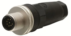 Konektor M12/8in 0° M, šroub. svorky