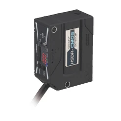 Laser meřicí snímač, Sn=300 +/- 150 mm, PNP, 24 VDC, kabel 2 m