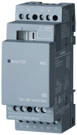 LOGO!8 AM2 modul, 12/24VDC, 2AI, 0-10V or 0/4-20mA