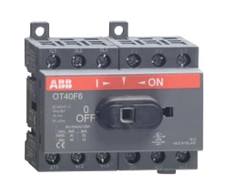Odpínač 6P, Ith=40A, 23A/AC-23/415V, bez rukojeti