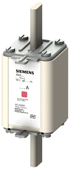 Pojistka nožová gG, 200A, vel.NH1, 500VAC/440VDC, SIEMENS