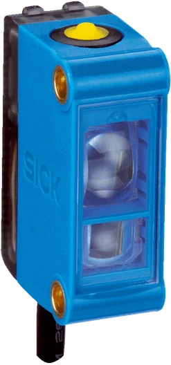 Luminiscenční snímač, Sn=8-20mm, PNP, NO/NC, LED, UV, 12-24VDC, 6kHz, kab+M12/4p, IP67; 1067295