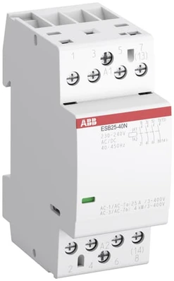 Stykač instalační ABB 4P 25A, cívka 230-240 AC/DC