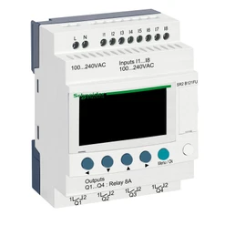 Prog. relé 100-240VAC, 8vst./ 4 výst.