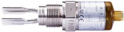 Limitní hladinoměr, sonda - 115 mm, NO/NC, vibr., –1 bar ... 64 bar, nerez., 10-55 VDC, kon. M12/4p