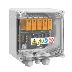 PVN DC 2I 1O 2MPP SPD1R CG 11, Kombinovaná skříň, 1100 V, 2 MPP, 2 vstupy / 1 výs