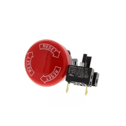 Nouzový vypínač, neosvětlený, průměr 30 mm