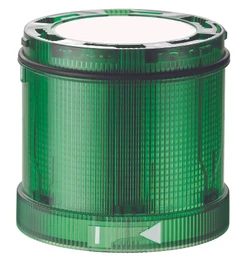 LED pevný/blikající díl, 24 V AC/DC, zelený, TwinLIGHT, ClassicLOOK, KombiSIGN 72