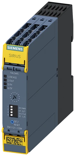 Bezp. relé SIRIUS, 24 V DC, 2NO+2NO zpož 0.5-30s