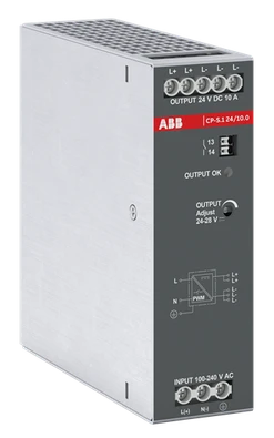Napájecí zdroj ABB; 230VAC/24VDC/10A, 1SVR320661R1000