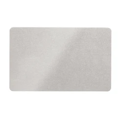MetalliCard, značky na přístroje, 54 x 85 mm, stříbrná ,1327600000