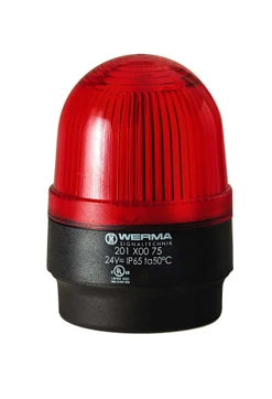 LED-pevné sign.sv.,24V,červené