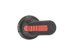 Ovládací pistolová rukojeť IP65 pro 3zámky, černá, 1SCA022662R4730