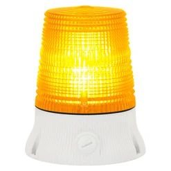 MXF LED zábleskový maják,230V AC,oranžový