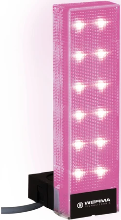 VarioSIGN-RGB s bzučákem, 24VDC, oboustranný, 7 barev, EVS efekt
