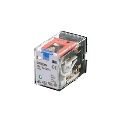 Univerz. relé 4P 6A 24VDC do patice, mech. + LED indikátor , testovací tlačítko
