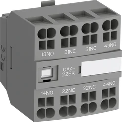 Blok pomocných kontaktů 2NO + 2NC, 1SBN010146R1022