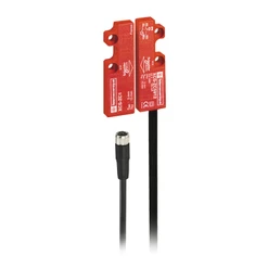 Bezpečnostní kódovaný spínač, 2NC, kabel 0.15m + kon. M8/4p