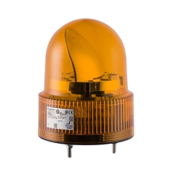 Rotační maják, 120mm,LED 24V,Oranžová