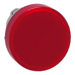 Hlavice signalizační rudá, Pouze LED