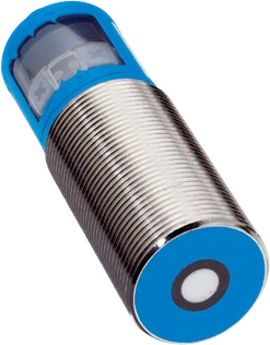 Ultrazv. snímač M30, Sn=200..1300/2000mm, 0..10V/4..20mA, displej, 9-30VDC, M12/5p;6036918