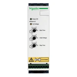 softstartér 3x 380 až 415V, 15kW, řízení ve 2, fázích,32 A, integrovaný  by-pass