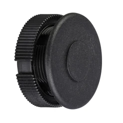 Záslepka 22mm černá