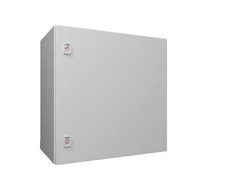 Kompaktní skříň AX, ŠxVxH: 600x600x350 mm, s MP, jednodvéřová, 2 otočné uzávěry