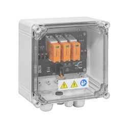 Kombinovaná skříň, 1100 V, 1 MPPT, 2 vstupy, přepěťová ochrana I / II, 2791930000