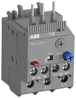 Tepelné nadproud. relé, rozsah 13,0-16,0A, 1Z+1V, 1SAZ711201R1047 pro B6-B7 a NF, Třída 10