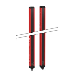 Bezp. světelná bariéra, Hp=460mm, R=30mm - ruka, přij.+vys., 24VDC, M12/8pin, M12/5pin