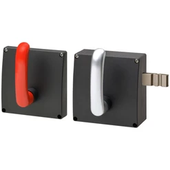 Actuator for D41G, with door handle, left-hand, side, with emergency exit