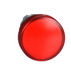 Hlavice signalizační rudá, pro BA9S