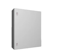 Kompaktní skříň AX, ŠxVxH: 600x760x210 mm, s MP, jednodvéřová, 2 otočné uzávěry