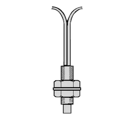 Opt. vlákno 2x1mm, difusní 70mm