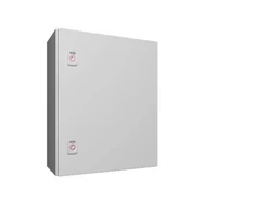 Kompaktní skříň AX, ŠxVxH: 400x500x210 mm, s MP, jednodvéřová, 2 otočné uzávěry