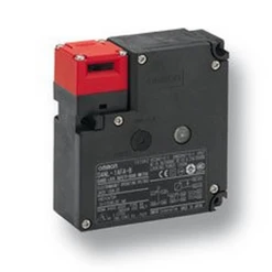 Bezp.dv.spínač Omron,Pg13,5,1NC/1NO+1NC/1NO, mech. blokování/24 VDC solenoid pro uvolnění,LED